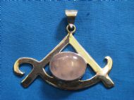 Rose-Quartz Pendant, £40.00 inc. FREE postage.