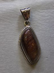 Rutilated-Quartz Pendant, £45.00 inc. FREE postage.