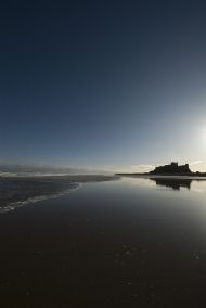 Bamburgh beach 30 Jan 2010