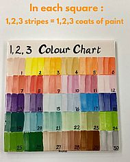 Our 30 colours