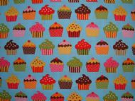 Confections Cupcakes Aqua