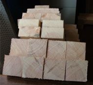 The beginings of Helen's bench