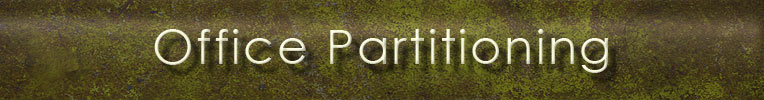 office partitioning