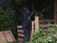 Our first compost heap