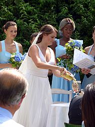 The sand Ceremony