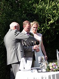 Sharing the Loving Cup.