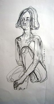 Time-pencil on cartridge paper 61cm x 43 cm