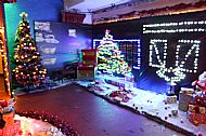 inside santa's grotto