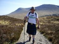 Stephen arrives back in his beloved Lochaber.