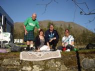 On the west Highland way.