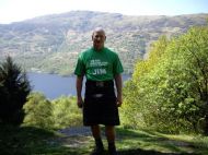 Jim on West Highland Way