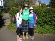 Stephen with Sandie & Eilidh