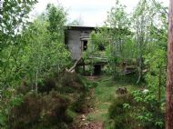 hen house at the rustic eco cafe