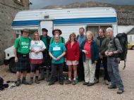 Day8 All about to set off from south laggan.