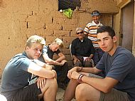 Boys' morning tea break