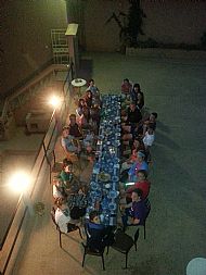 Dinner on the terrace