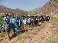 Day walk through the gorge and up to the granary