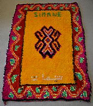 Personalised Moroccan rug