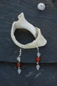 Moonstone and Carnelian