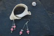 Strawberry Quartz Earrings