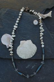 turquoise and Hematite 