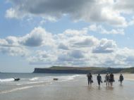 Sunday 27/7/14 - Water's edge, Saltburn beach