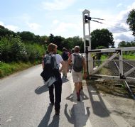 New Bridge Level Crossing, near Pickering - September 2012