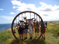 Clifftop Ironwork - Saltburn to Staithes - Aug 2013