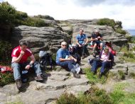 Lunch at the Bridestones - Lockton - end of July 2012