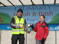 Winner of the Splash & Mini Dash, Grace Molloy (10) from Linlithgow