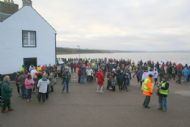 The crowds gather