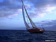 Red Ruth en route to Porto Santo