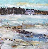 Farmhouse In Winter
