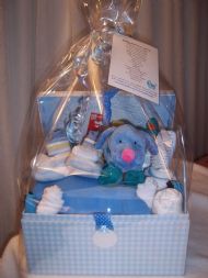 Born in 2013  memory box full of baby goodies