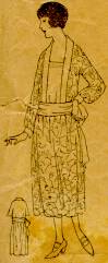 1920 sash dress
