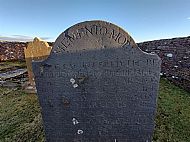 Slate Gravemarker