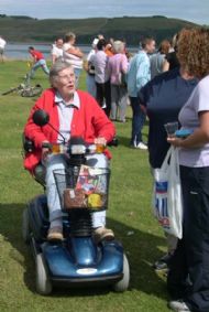 Alison at the Cromarty Regatta 2003