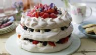 Yummy Berry Pavlova