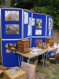 The Bee-man's stall