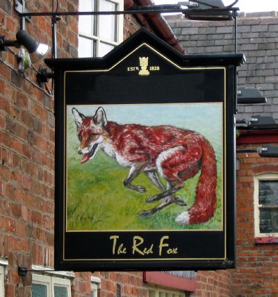 the red fox, tarporley