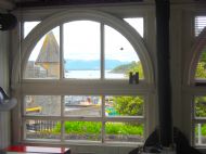 View across to Dunollie Castle