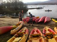Canoeing at Loch Insh