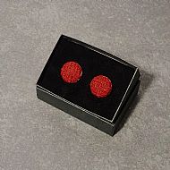 Harris tweed cufflinks
