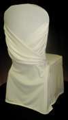 chair cover white
