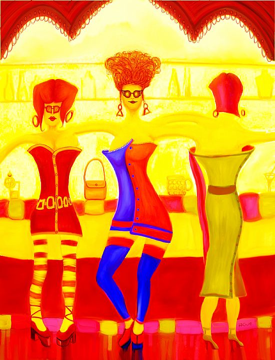 funny art - gal's