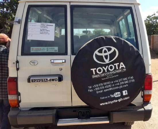 toyota landcruiser for pdc zimbabwe