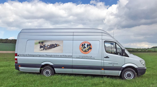new pdc uk van