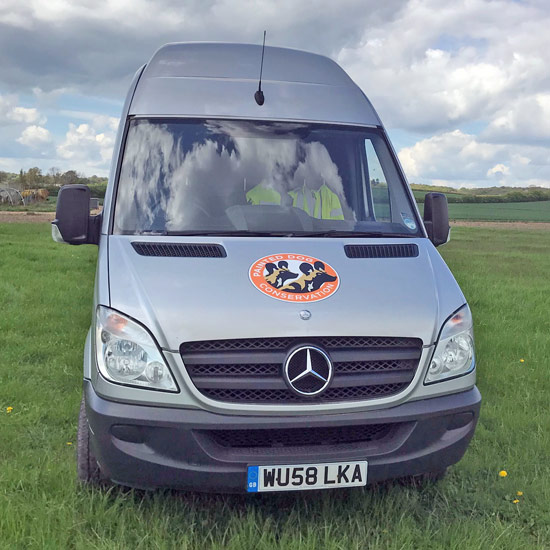 new pdc uk van