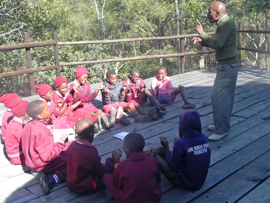 st francis class a arrive at bush camp