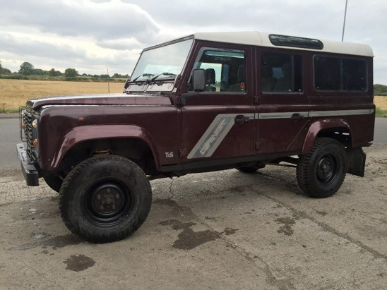 pdc uk - donation for landrover fund